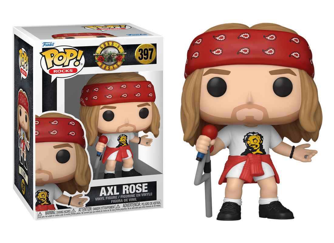 FUNKO - Pop Rocks Axl Rose with Red Bandana