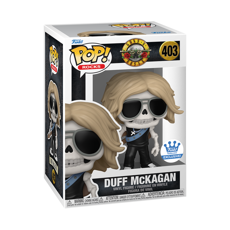 Funko Pop! Duff McKagan Skeleton